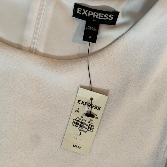 White Express Cap Sleeve Dress 🤍🤍 - Picture 4 of 4